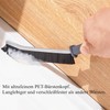 MUTORE Hard Bristle Corner Cleaning Brush, 4 Pieces, Joint Cleaning