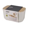 Joseph Joseph 81097 Bread Bin with Cutting Board Lid-White, One