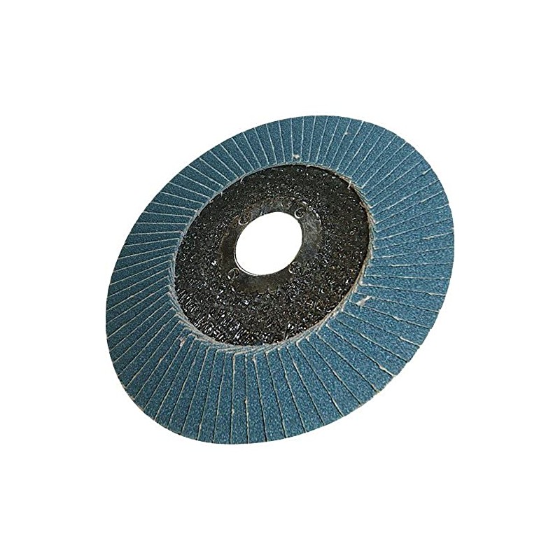 Silverline 783164 Zirconium Flap Disc 40 Grit, 100 mm