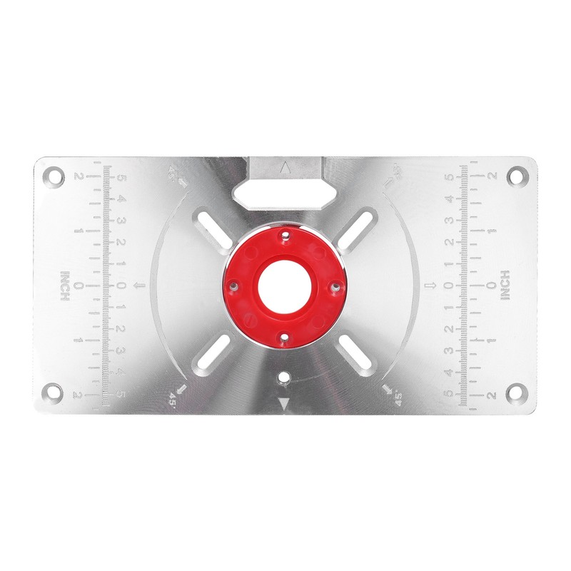 Router Table Insert Plate Aluminum Trimming Machine Engraving Flip Board