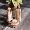 The Barrington Garage Handpainted Terra Cotta 3-Piece Nativity Set, Joseph,