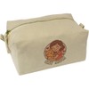 'Cat Mum' Canvas Wash Bag/Makeup Case (CS00044630)
