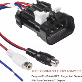 Unbranded Saddle Tramp Audio Adapter for Polaris Ride Command MPS-RCLOC RZR Ranger General