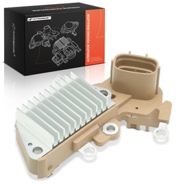 A-Premium Alternator Voltage Regulator Compatible with Hyundai Sonata 2007-2009, Santa Fe 2007-2009, Genesis Coupe 2010-2016, Azera, Veracruz & Kia Optima, Borrego, Rondo, Amanti, 2.7L 3.3L 3.8L