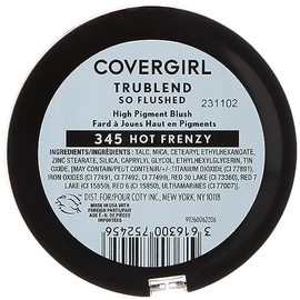 COVERGIRL COVERGIRL Trueblend so Flushed High Pigment Blush & Bronzer, Hot & Frenzy, Hot & Frenzy, 0.33 onzas