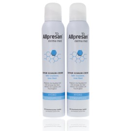 Allpresan Derma med Repair Foam Cream Hydro Intensive Care for Very Dry, Rough Skin, 2 x 200 ml
