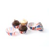 Union Jack Cupcake Cases - Pack of 1-100 Baking Paper