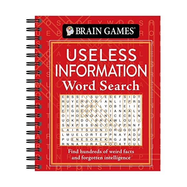 Brain Games - Useless Information Word Search: Find Hundreds of