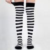 Two Colours Thick Stripe White & Black