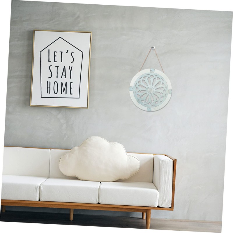 Ciieeo Acrylic Round Wall Pendant Art Decor Delicate Wall Hanging