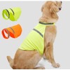 2pcs-Reflective Dog Vest+Dog Scarf Small Large Dogs Reflective Safety Night