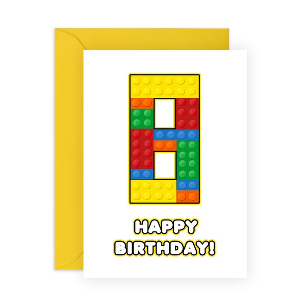 Central 23 Age 8 Birthday Card for Boys - 8