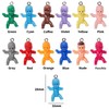 Tayarana 72 Pieces Cute Doll Pendant Multicolor Baby Shape Charms