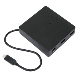 Targus USB-C Universal Alt-Mode D412 Travel Dock, Black (DOCK412EUZ)
