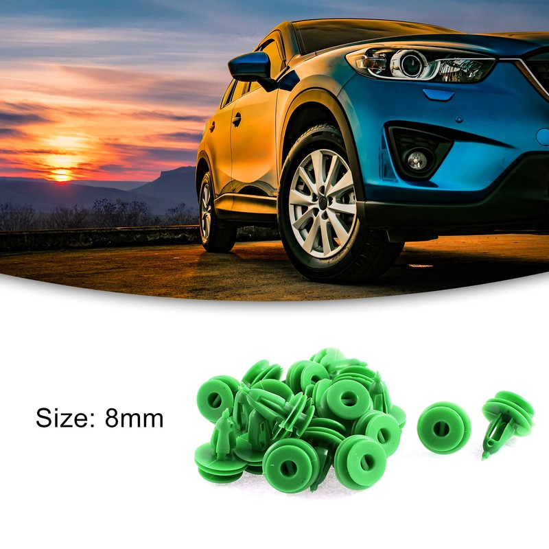 ACROPIX 20pcs Door Trim Panel Bumper Fender Fastener Splash Guard