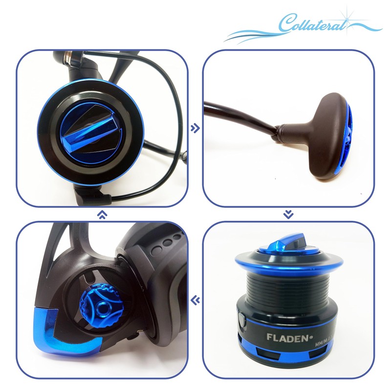 COLLATERAL - GA4000 FEEDER Fishing Reel 3 Plus 1 Ball