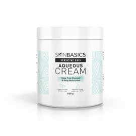 Skin Basics Aqueous Cream BP Soap-Free Cleanser 500g (Jar)