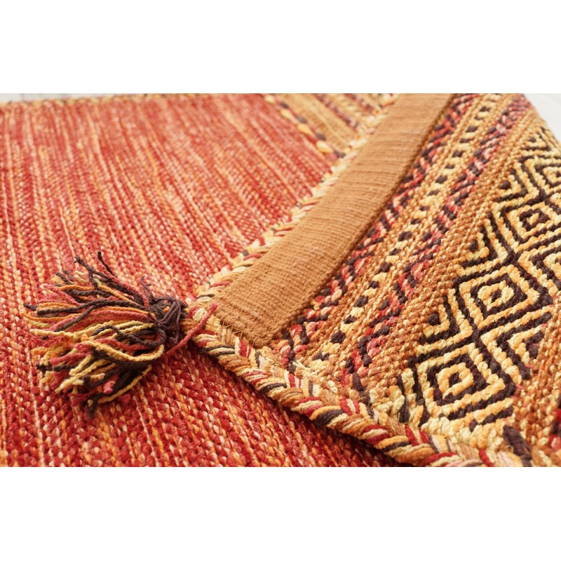 Sayang Sayang Geometric Asian Entrance Mat Indoor Indoor Indian Kilim
