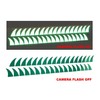 customTAYLOR33 High Intensity Grade Reflective Warhawk/Mohawk Decals (Rubber Warhawk &