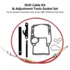 Shift Cable Assembly Kit Fit for OMC Cobra 1986-1993, Adjustment