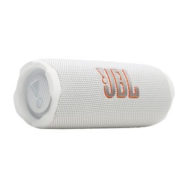 JBL Flip 7, Wireless Portable Bluetooth Speaker, 16 Hours of Playtime, IP68 Waterproof, Dustproof and Drop-Proof, Pro Sound with AI Boost, Auracast Multi-Speaker Connection, White