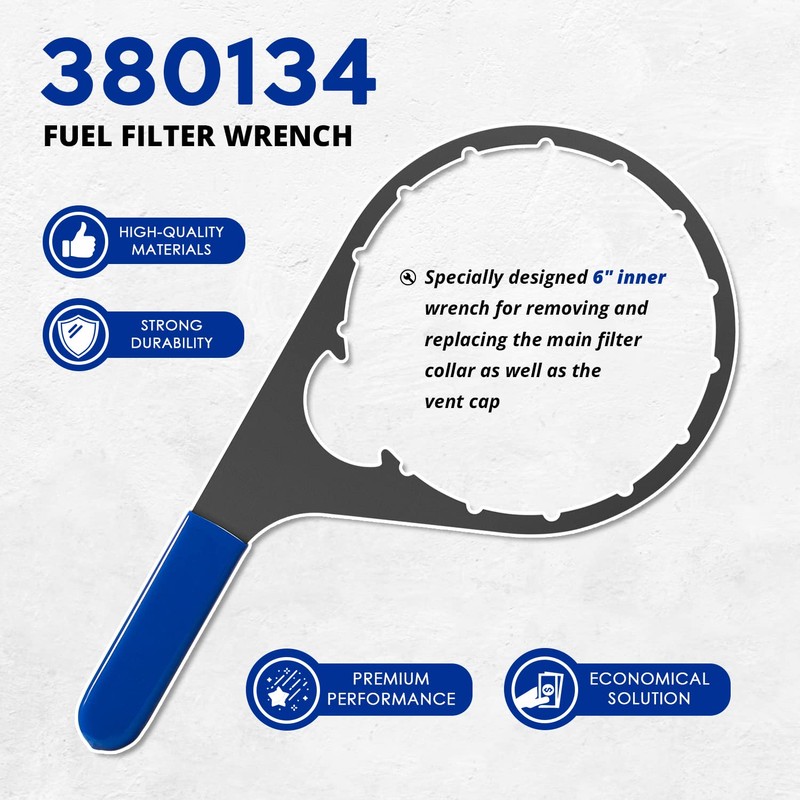 usvehj 6 Inch 380134 382 Fuel Filter Collar Vent Cap