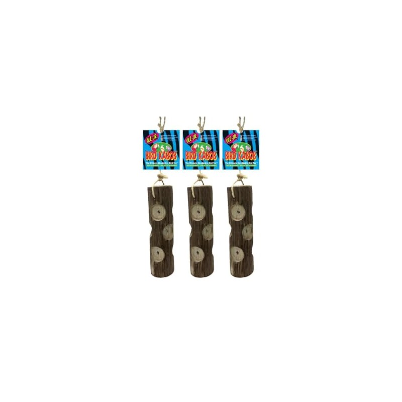 BIRD KABOB Ole Jr. - 3 Pack - an All-Natural,