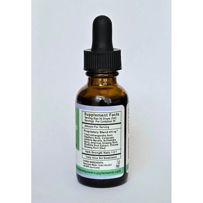 Adrenal Daily Liquid Drops. Supports Wellness & Energy. Supplement with