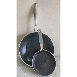 Granitestone 5.5'' and 9.5'' Nonstick Fry Pan Set with Stay Cool Handle