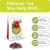 Samcci - Hibiscus Tea Bags, 50 Teabags - Premium dried