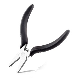 LEONTOOL Mini Split Ring Pliers for Jewelry Making 4 Inches Ring Opening Pliers Split Ring Opener Tool Precision Jewelry Making Tools for Split Ring Key Chain Crafting Jump Ring Opener