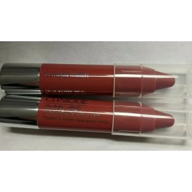 Clinique lot of 2x Clinique Chubby Stick Moisturizing Lip Colour Mega Melon 04 Trave Size