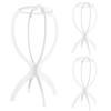 ElevaPulse Pack of 3 Wig Stand, Wig Head, Wig Head,