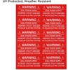 62-Pack Solar PV System Label Kit - Code 2020/2023 Compliant