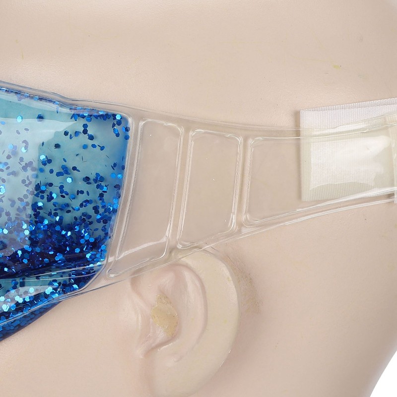 TPU Glitter Sequins Sleep Hot Cold Compress Eye Cover Sleep