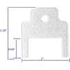 Replace 770301 Paper Towel and Toilet Tissue Dispenser Key 5