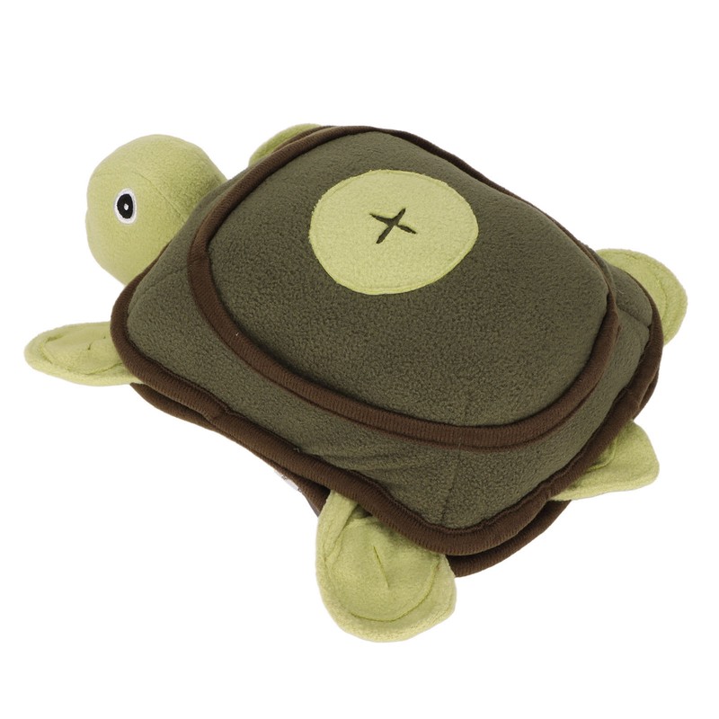 Dog Sniffing Training Toy Squeaky Plush Turtle Shape Interactive Bite