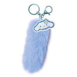 K Company Sanrio Characters Tail Fur Key Chain Cinnamoroll SAC-SF-CN