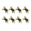 8Pcs Artificial Crab Bait 13cm 33.5g Simulation Crab Soft Lure