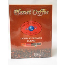 Planet Coffee Double French Blend 12oz~ Ground coffee