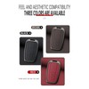 TECART Leather Key Fob Cover Metal Key Case Cover Protector