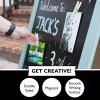 Ilyapa Wooden A-Frame Sign with Eraser & Chalk - 40