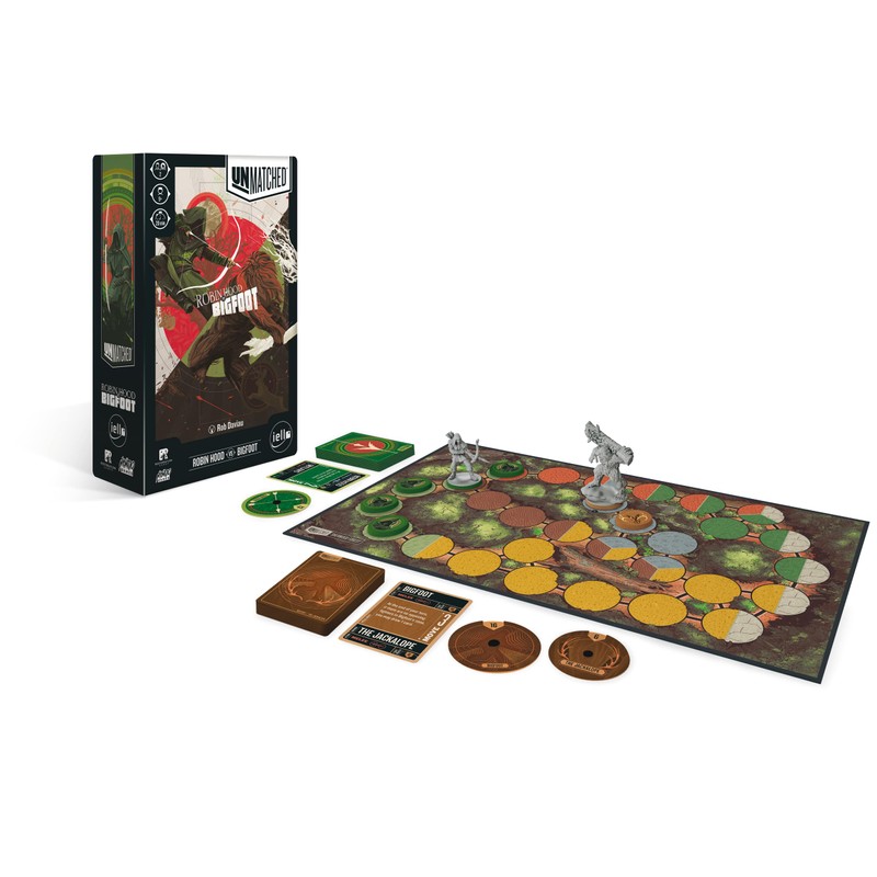 iello Unmatched Robin Hood and Big Foot Strategy Game