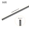 sourcing map 3 Pcs Carbon Fiber Rod, 8mm x 200mm