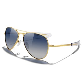 MERRY'S Classic Aviator Military Polarized Sunglasses for Men or Women S8562