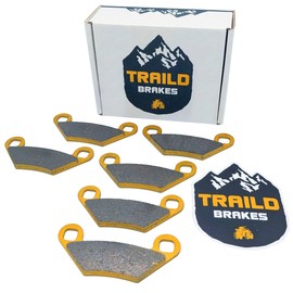 Traild Polaris Scrambler 850 2013-2026 Ceramic Brake Pad Set Front & Rear
