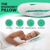 The Doughnut Ear Piercing Pillow with a Hole, UK Made