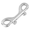 6Pcs Double End Snap Hook Stainless Steel Multifunctional Double Ended