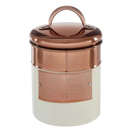 Premier Housewares 507356 Coffee Canister, Stainless Steel
