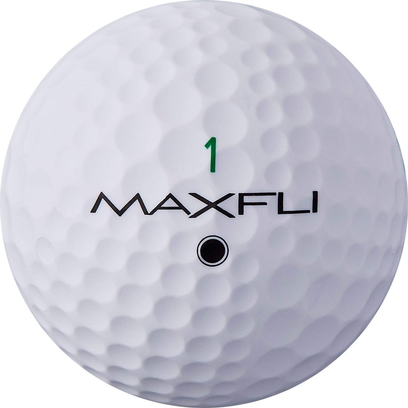 Maxfli StraightFli Matte White Golf Balls